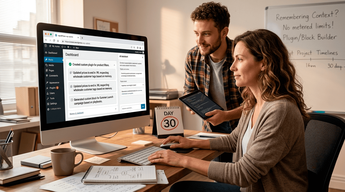 Você já conectou sua IA ao WordPress. E agora?